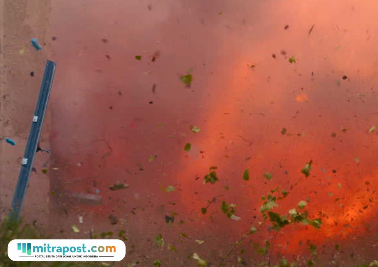 Ilustrasi ledakan/istock