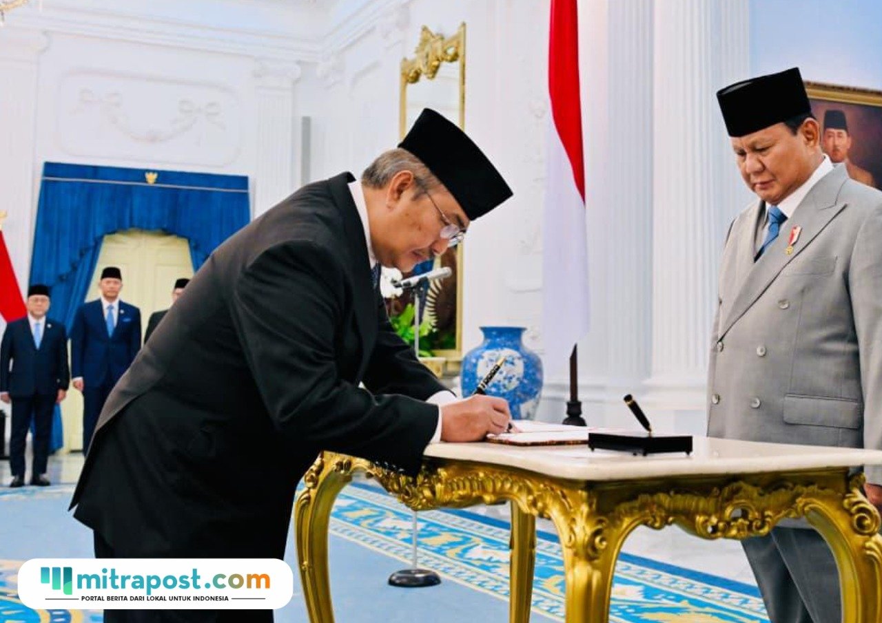 Presiden Prabowo Lantik Keanggotaan Komisi Percepatan Reformasi Polri/setneg