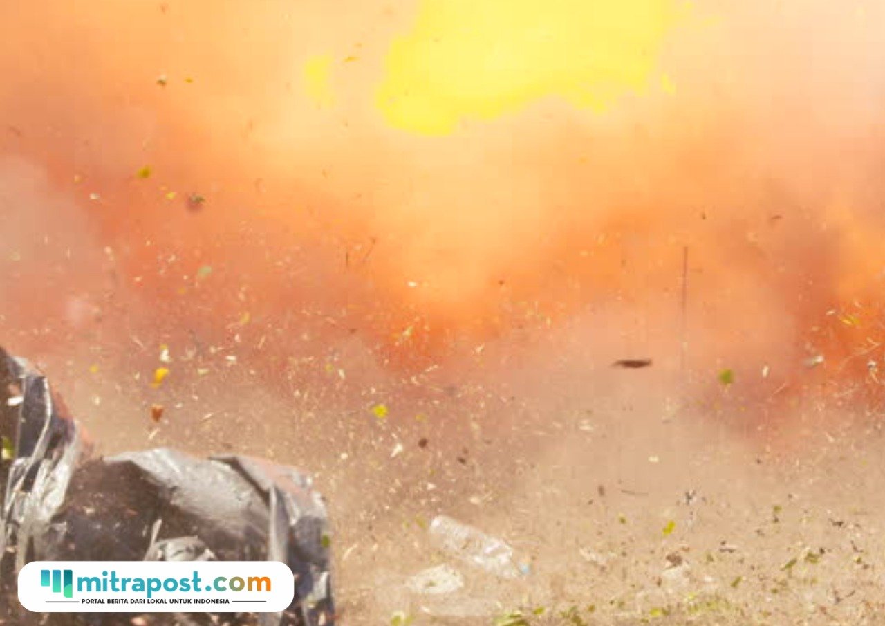 Ilustrasi ledakan/istock