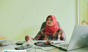 Foto : Kepala Bidang Perdagangan Dinas Perdagangan dan Perindustrian (Disdagperin) Kabupaten Pati, Indyah Tri Astuti. (Sumber. Mitrapost.com/ Ilham)