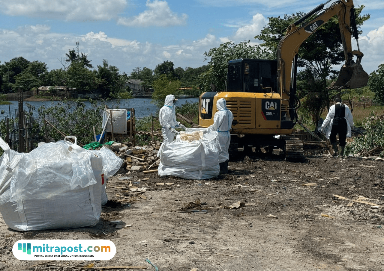 Sejumlah 22 Kg Limbah Besi yang Terkontaminasi Cs-137 Dicuri dari Gudang PT PMT Cikande