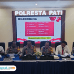 Foto : Polresta Pati menggelar Konferensi Pers di ruang Sanika Satyawada, Rabu (31/12/2025). (Sumber. Mitrapost.com/ Ilham) Kasus Kriminalitas