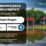 Prakiraan Cuaca di Kabupaten Pati 25 Desember Diperkirakan Hujan Ringan