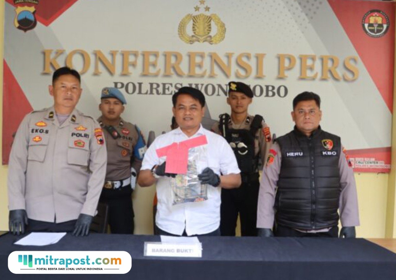 Polisi Amankan Sekdes di Wonosobo yang Diduga Aniaya Perangkat Desa/polres Wonosobo