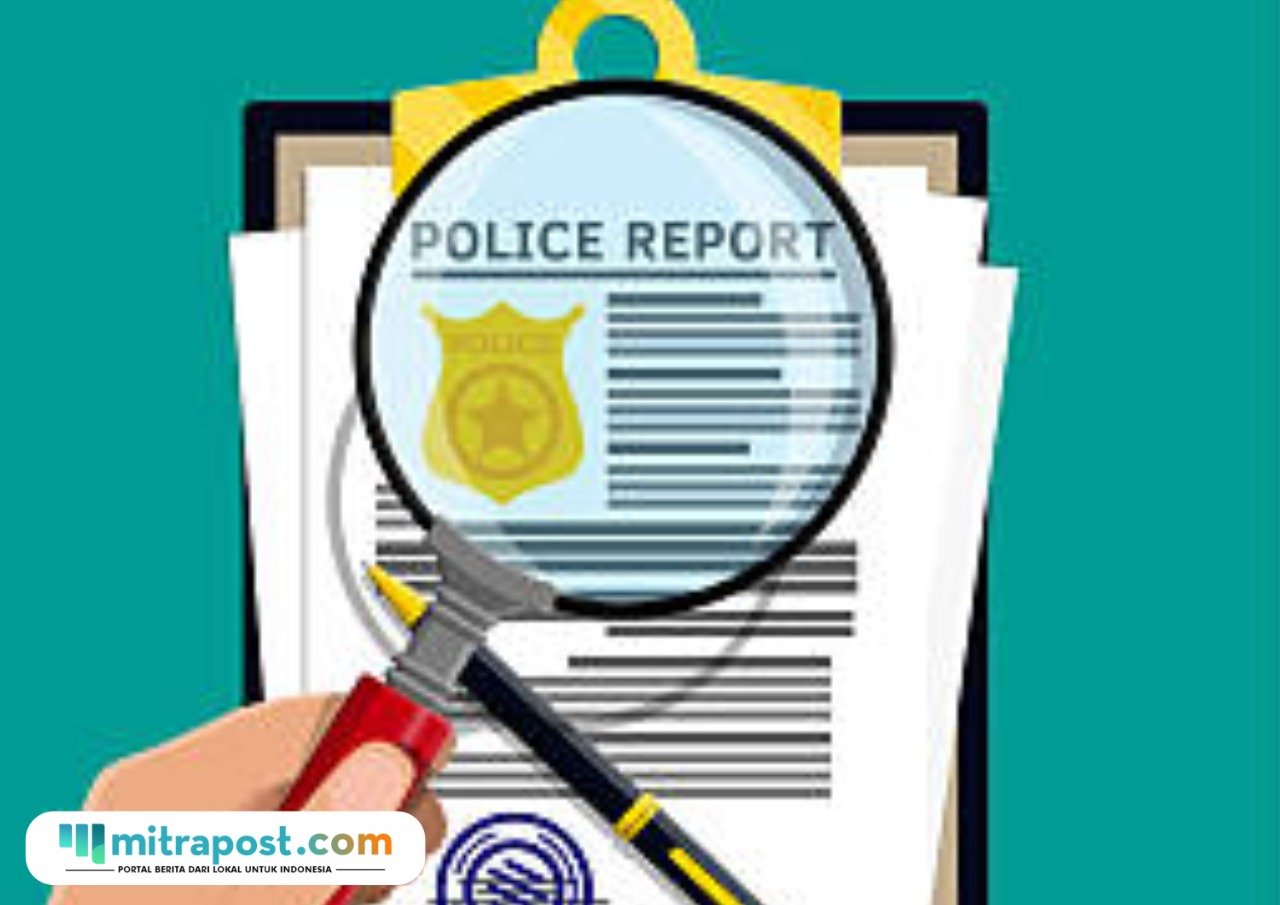 Ilustrasi laporan polisi/istock Pagar Makam Islam