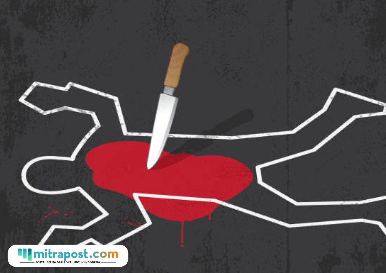 Ilustrasi pembunuhan/istock Pria di Palembang