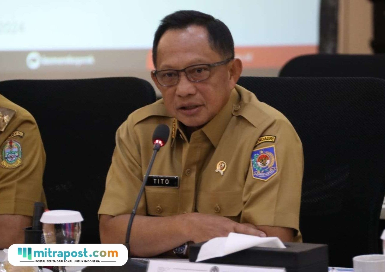 Menteri Dalam Negeri (Mendagri), Tito Karnavian / tribatranews