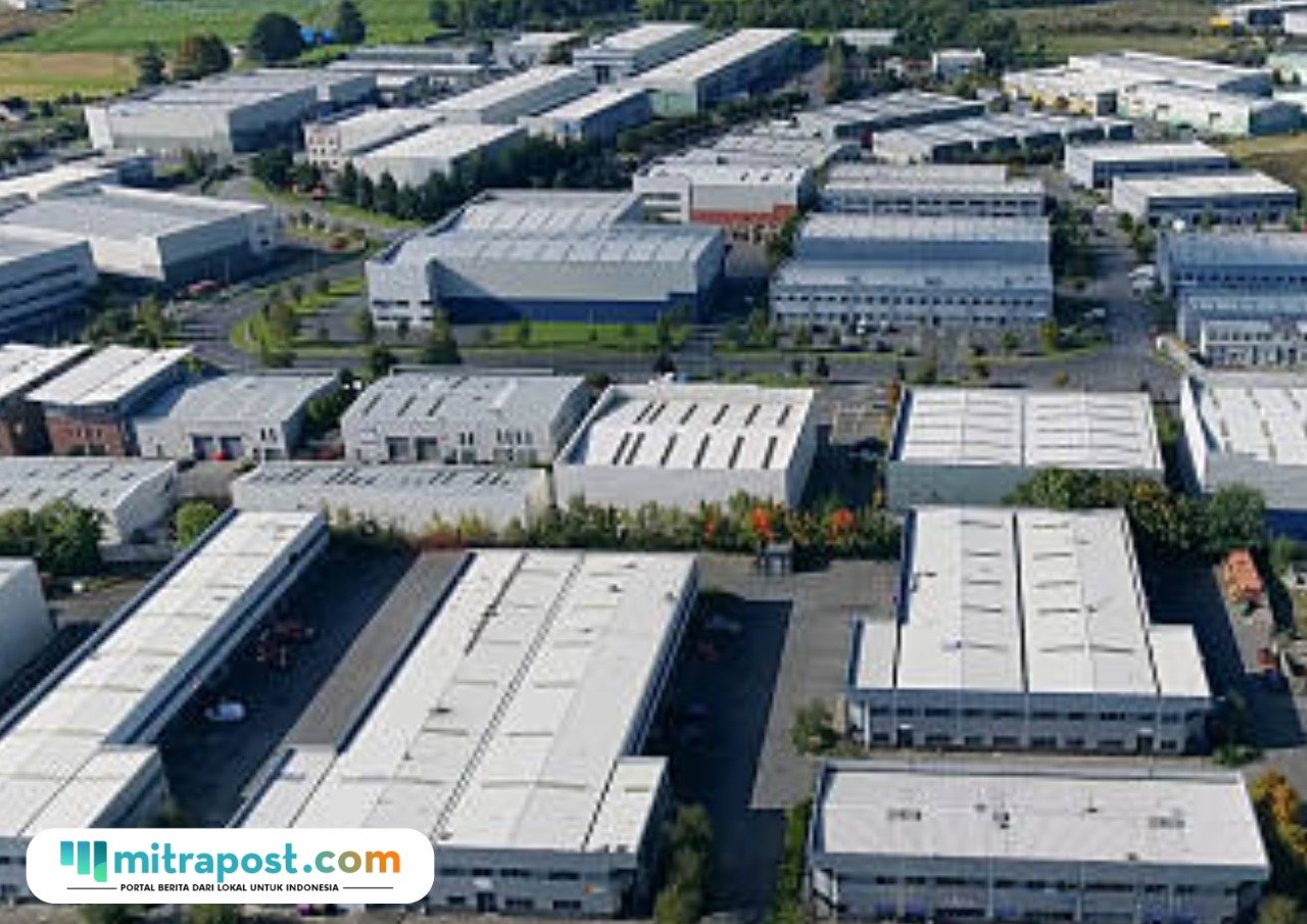 Ilustrasi kawasan industri/istock