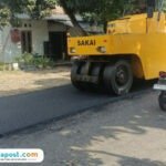 Foto : Perbaikan Jalan Pati-Gabus. (Dok. DPUTR Kabupaten Pati)