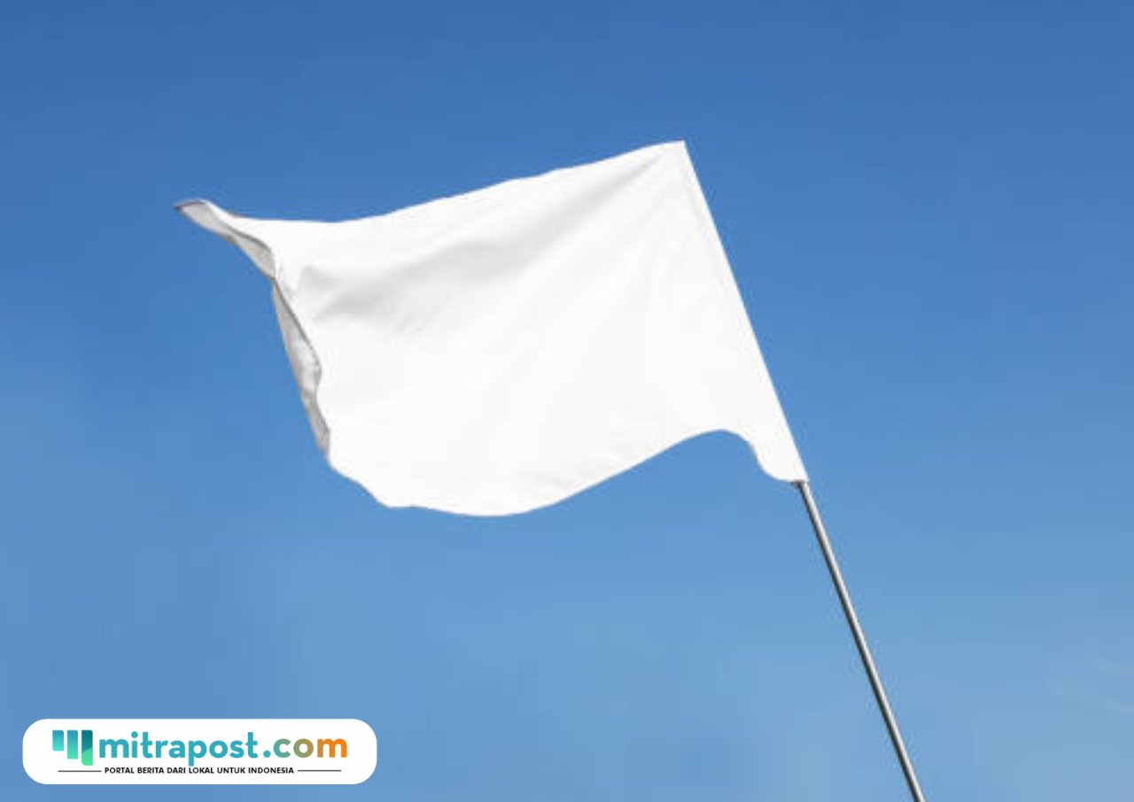 Ilustrasi bendera putih/istock