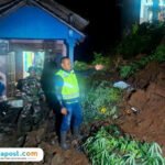 Foto : Kejadian tanah longsor di Desa Jrahi Kecamatan Gunungwungkal Pati, belum lama ini. (Dok. Polsek Gunungwungkal)