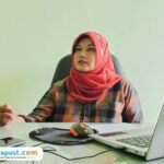 Foto : Kepala Bidang Perdagangan Dinas Perdagangan dan Perindustrian (Disdagperin) Kabupaten Pati, Indyah Tri Astuti. (Sumber. Mitrapost.com/ Ilham) Stok Bahan Pokok