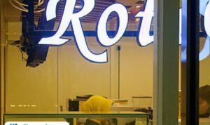 Ilustrasi gerai Roti O/istock