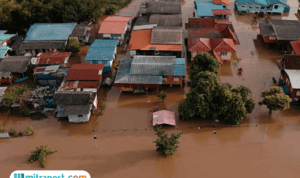 Kota Sibolga Diterjang Banjir Usai Hujan Deras Sejak Siang Hingga Malam