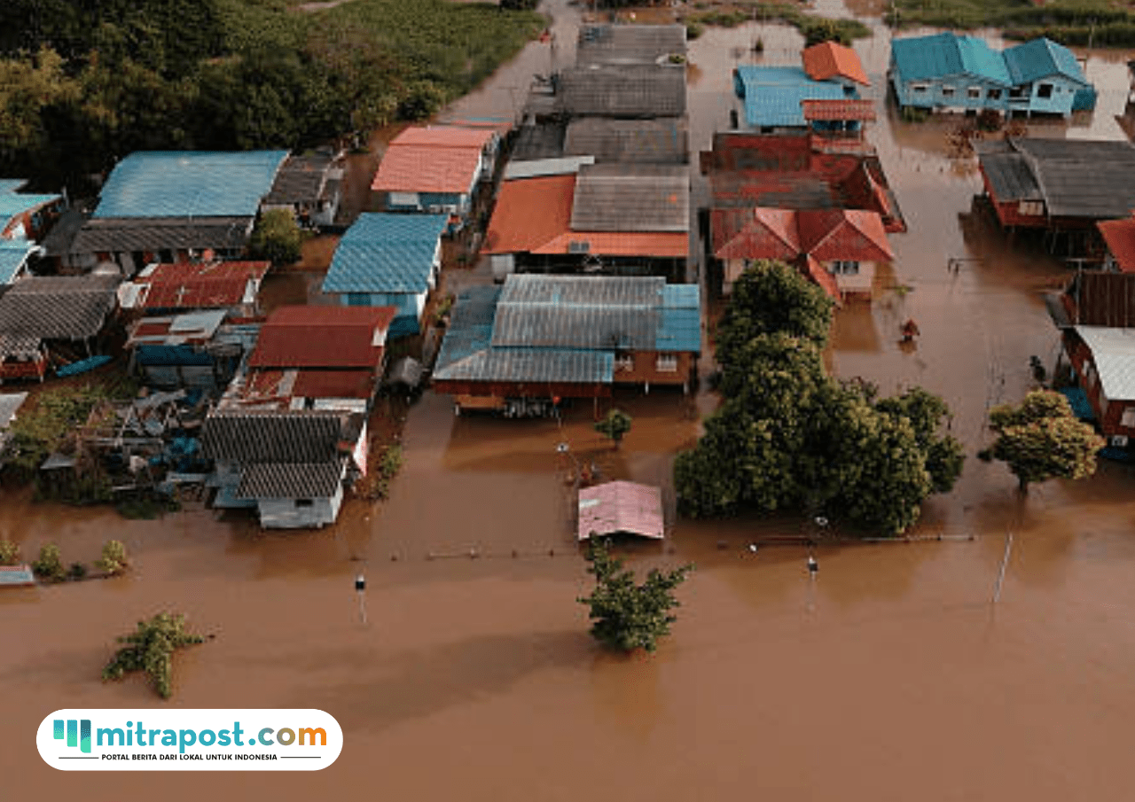 Kota Sibolga Diterjang Banjir Usai Hujan Deras Sejak Siang Hingga Malam