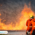 Kebakaran Terjadi di Gudang Penyimpanan RS Pengayoman Jakarta Timur