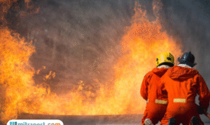 Kebakaran Terjadi di Gudang Penyimpanan RS Pengayoman Jakarta Timur