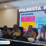 Foto : Polresta Pati menggelar Konferensi Pers di Ruang Sanika Satyawada pada Rabu (31/12/2025). (Sumber. Mitrapost.com/ Ilham) Kasus Kecelakaan