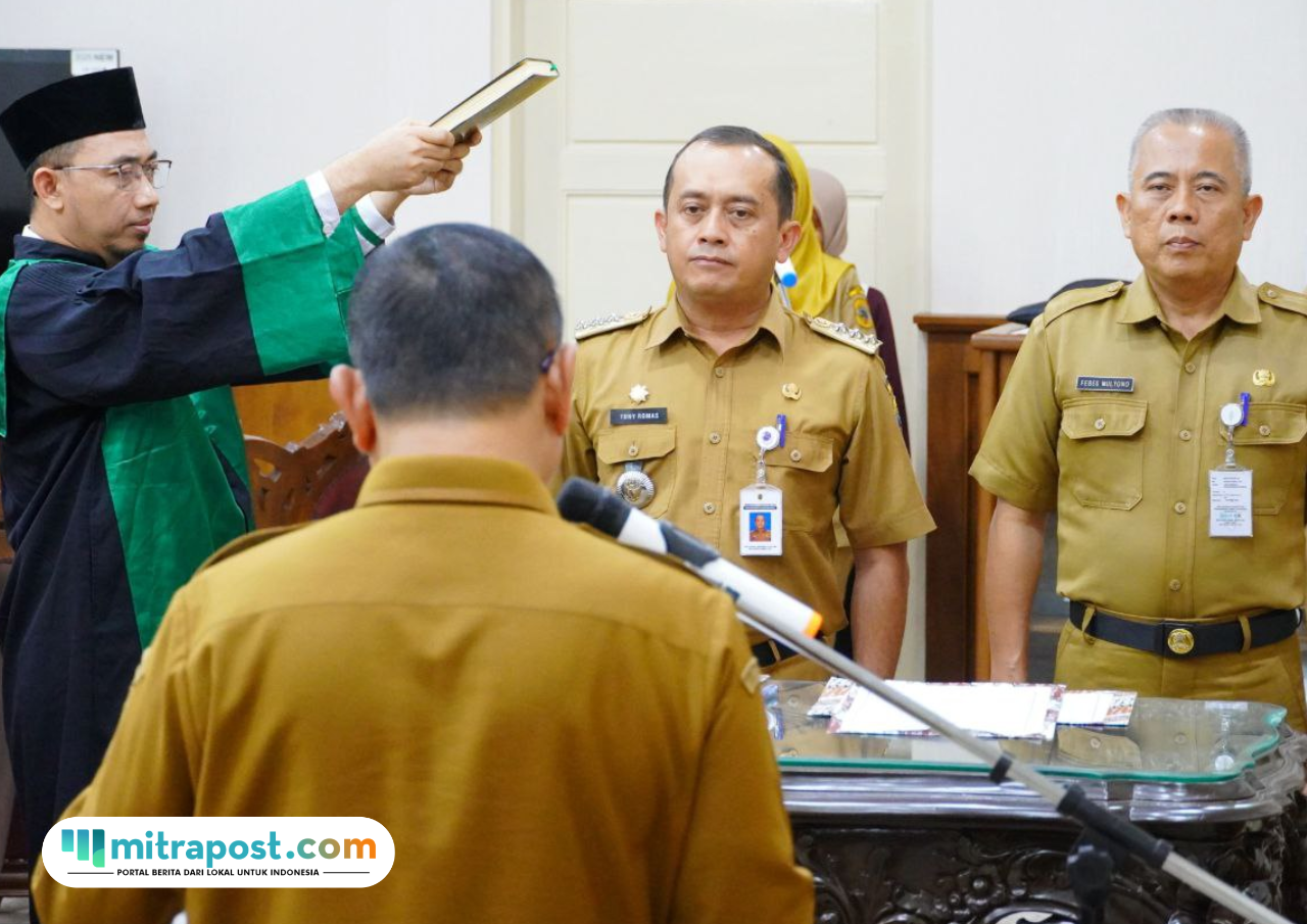 Febes Mulyono sebagai Kepala Badan Pengelolaan Keuangan dan Aset Daerah (BPKAD) Pati dan Tony Romas Indriarsa sebagai Kepala Dinas Perhubungan (Dishub) Pati. Pimpinan Tinggi