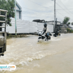 Foto : Jalur alternatif Pati-Rembang tepat Desa Tondomulyo, Kecamatan Jakenan. (Sumber. Mitrapost.com/ Ilham)