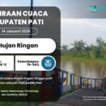 Esok Hari Diperkirakan Hujan Ringan di Pati, Tetap Waspada Terhadap Perubahan Cuaca!