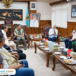 Foto : Pertemuan Bupati dan Kepala BNPB di ruang kerja Bupati Pati, Sabtu (17/01/2026). (Dok. Humas Pemkab Pati)