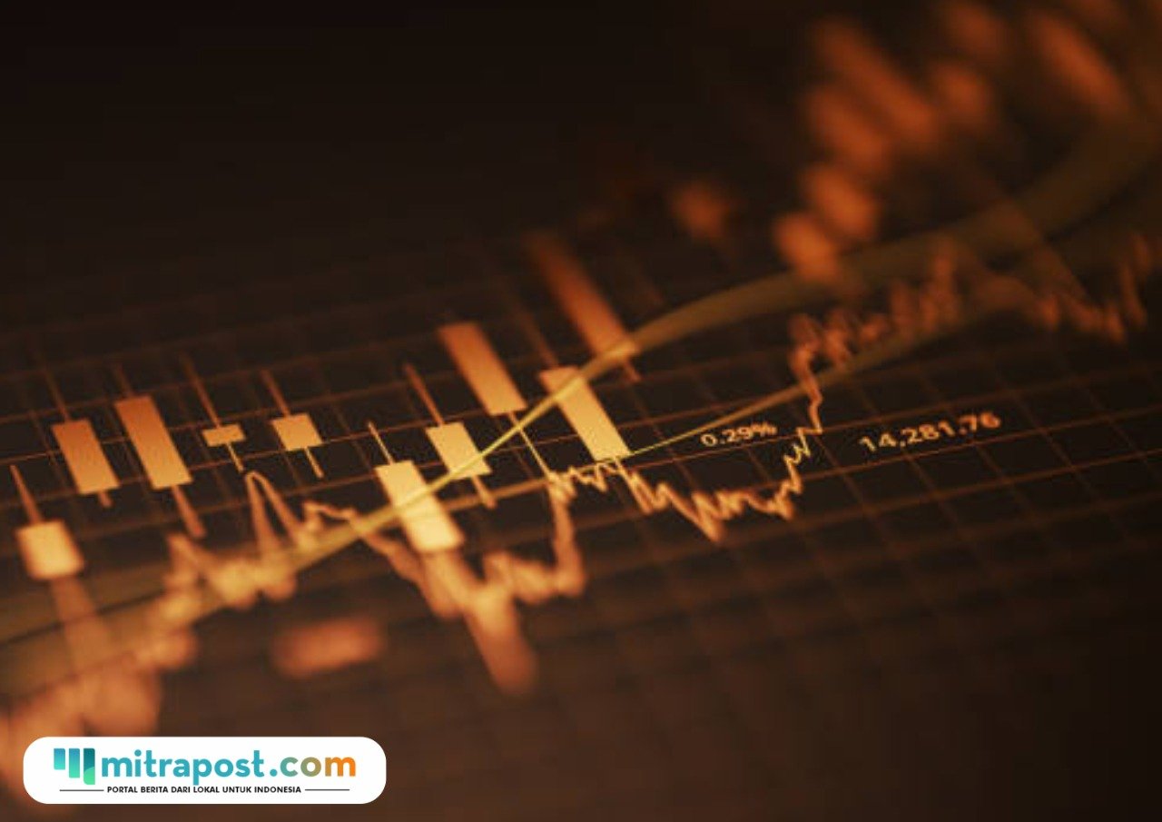 Ilustrasi pergerakan harga saham/istock