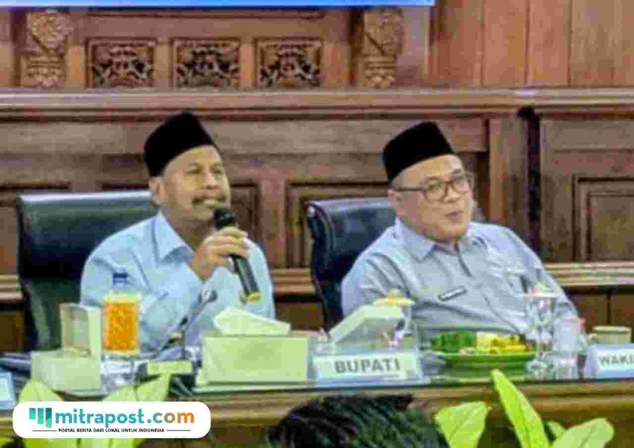 Bupati Rembang Harno dan Wabup Hanies dalam Forum Konsultasi Publik (FKP) Rancangan Awal Rencana Kerja Pemerintah Daerah (RKPD) Tahun 2027/rembangkab ASN Rembang