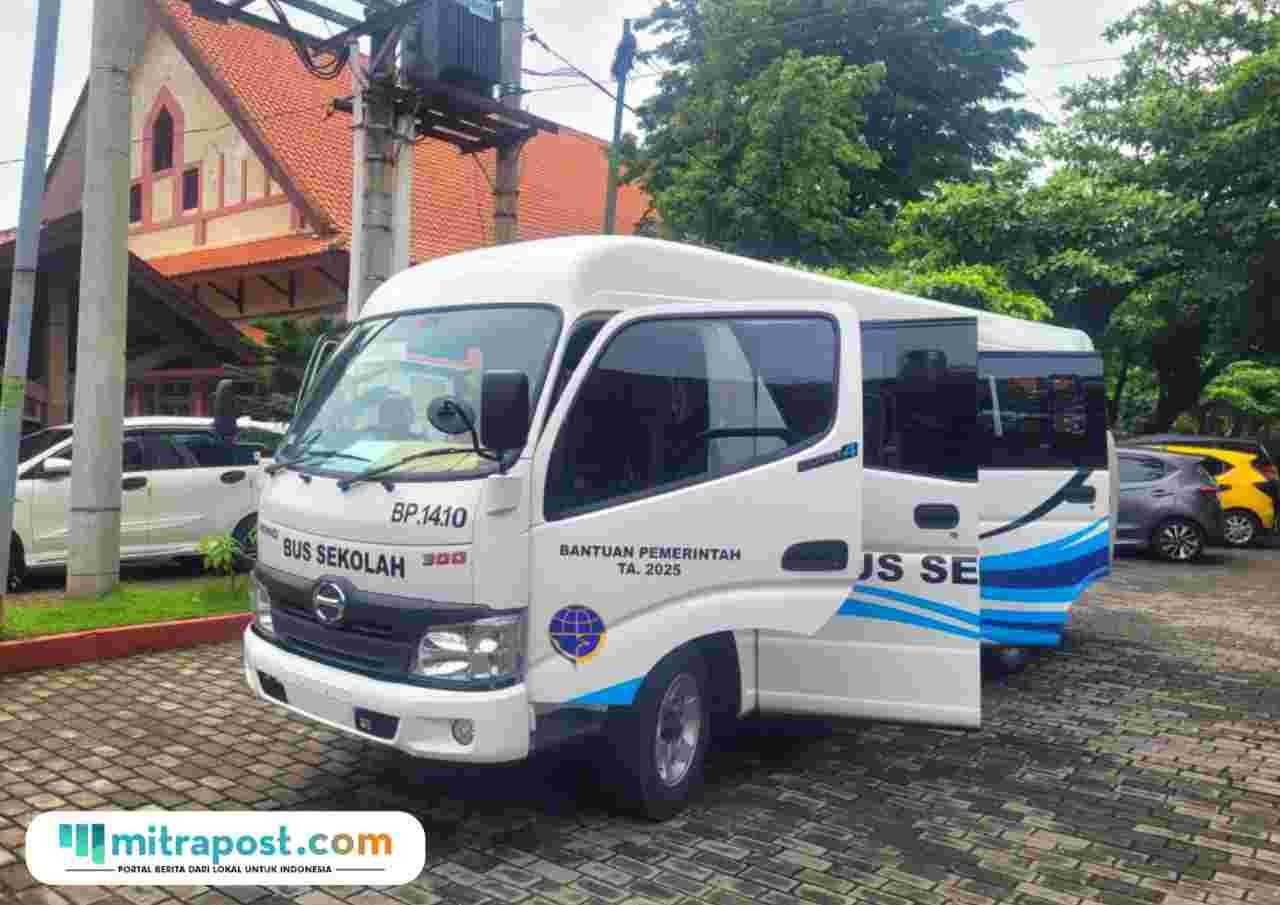 Bus sekolah bantuan Kemenhub/rembangkab