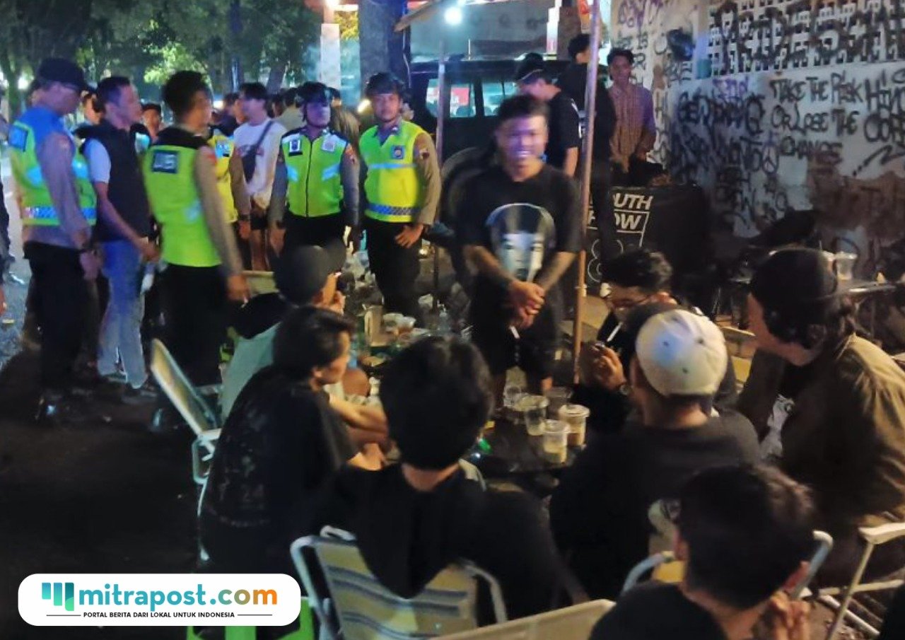 Geger Party Night dengan Miras di Kopian Pinggir Jalan Kudus /polres Kudus