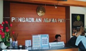 Foto : Kantor Pengadilan Agama (PA) Kabupaten Pati. (Sumber. Mitrapost.com/ Ilham) Dispensasi