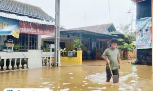 Foto : Kondisi banjir di Desa Semampir, Kecamatan Pati. (Sumber. Mitrapost.com/ Ilham) Pati Kota