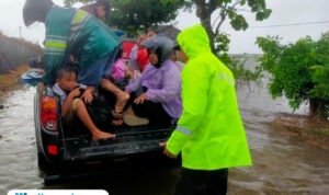 Evakuasi warga Dukuh Goleng, Kudus/Polres Kudus