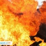 Ilustrasi ledakan pipa gas/istock