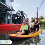 Foto : Kondisi banjir di Desa Bumirejo Kecamatan Juwana, Pati. (Sumber. Mitrapost.com/ Ilham)