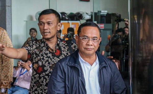 Foto : Bupati Sudewo saat di KPK