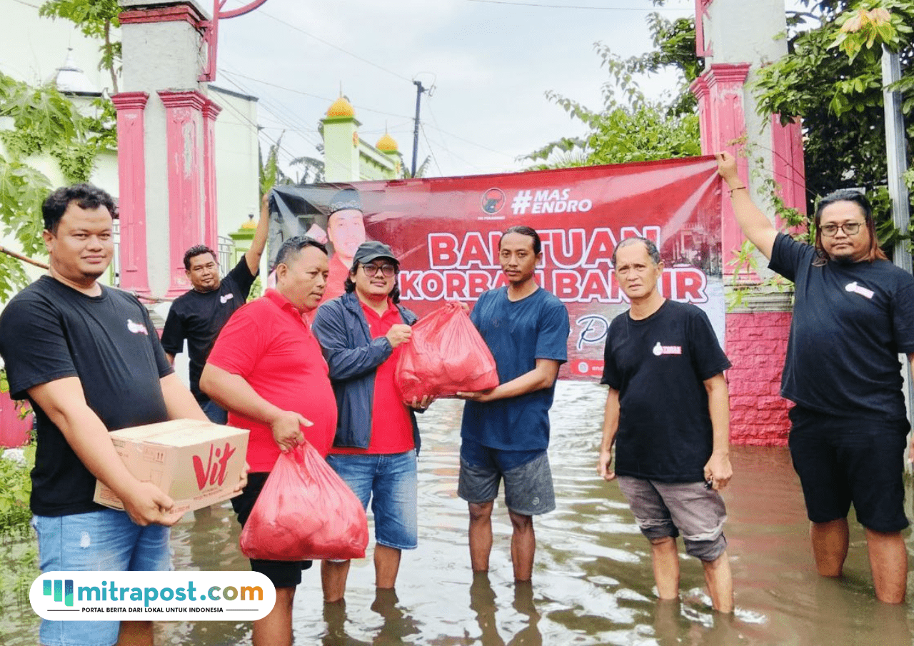 Foto : Penyaluran bantuan di sejumlah Desa Kabupaten Pati oleh Tim Endro Center. (Sumber. Mitrapost.com/ Ilham)