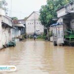 Foto : Kondisi banjir di Desa Doropayung Kecamatan Juwana, belum lama ini. (Sumber. Mitrapost.com/ Ilham)