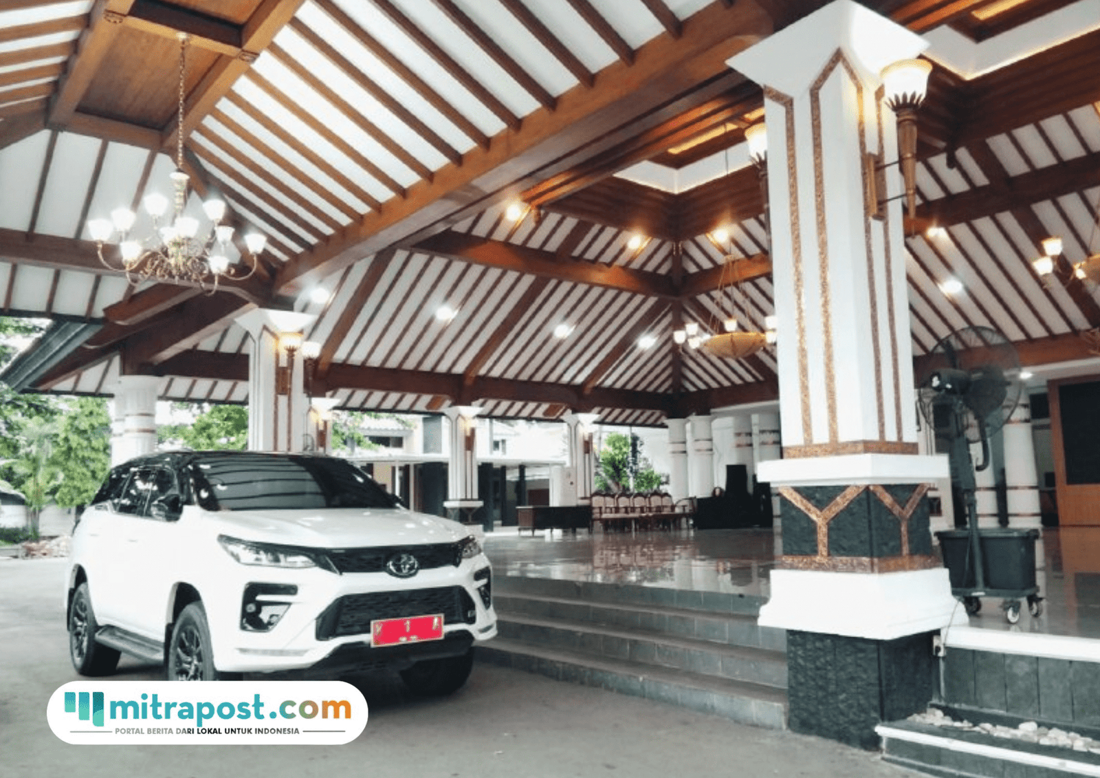 Foto : Lingkungan Pendopo Kabupaten Pati, Senin (19/01/2026). Bupati Pati