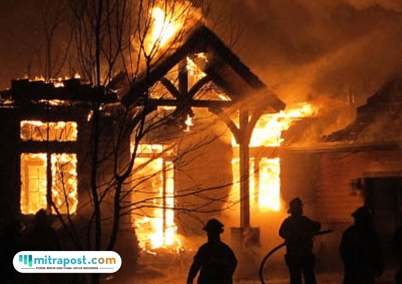 Dua Rumah di Cilacap Terbakar Diduga karena Obat Nyamuk, Seorang Lansia Tewas