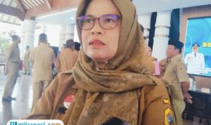 Foto : Kepala Dinas Koperasi dan Usaha Mikro Kecil dan Menengah (Dinkop UMKM) Kabupaten Pati, Siti Subiati. (Sumber. Mitrapost.com/ Ilham)