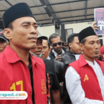 Foto : Dua Pentolan AMPB, Supriyono alias Botok dan Teguh Istiyanto. (Sumber. Mitrapost.com/ Ilham)