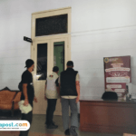 Foto : Penyidik KPK sempat menggeledah kantor Bupati Pati, belum lama ini. (Sumber. Mitrapost.com/ Ilham)
