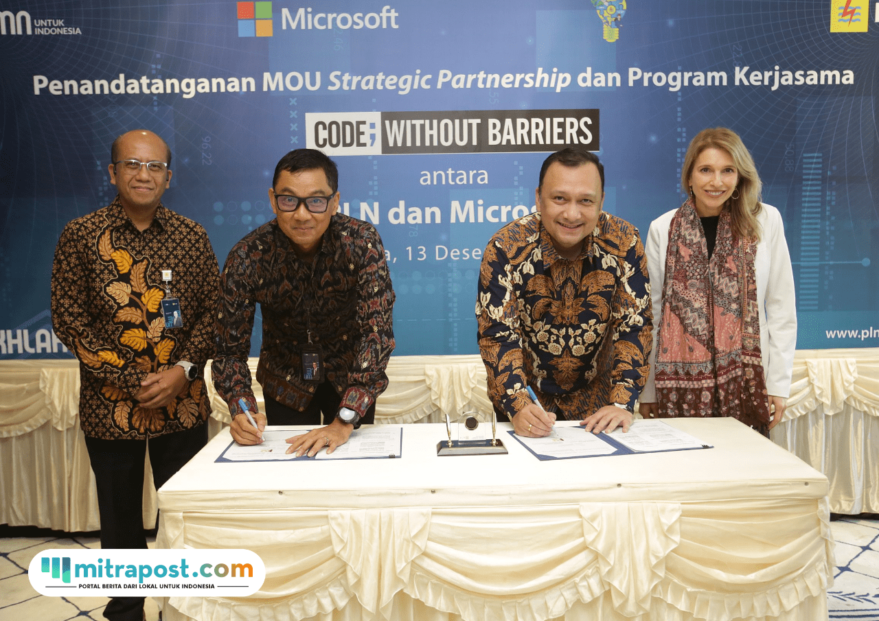 Suplai Kebutuhan Listrik Data Centernya di RI, Microsoft Ajak PT PLN Gelar 200MW Tenaga Surya
