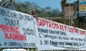 Warga Desa Sambeng Borobudur Lakukan Penolakan Terkait Tambang Tanah Uruk Proyek Tol Jogja-Bawen