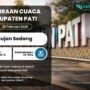Cuaca Esok Hari di Kabupaten Pati Diperkirakan Hujan Sedang