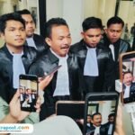 Foto : Penasehat Hukum Supriyono alias Botok dan Teguh Istiyanto, Esera Gulo. (Sumber. Mitrapost.com/ Ilham)