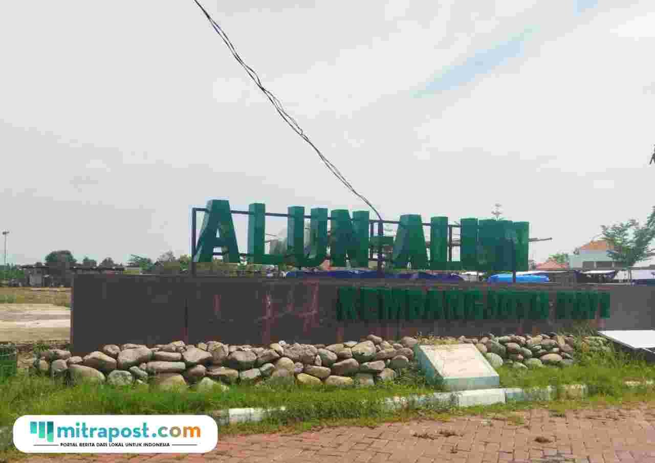 Foto : Kondisi Alun-alun Kembangjoyo, Kelurahan Kalidoro Kecamatan Pati. (Sumber. Mitrapost.com/ Ilham) Pemkab Pati