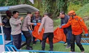 Penemuan Mayat di Telaga Menjer Wonosobo/polres wonosobo