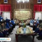 Peserta Olimpiade Ahmad Dahlan (OlympicAD) saat menemui Plt Bupati Pati/humas Pemkab